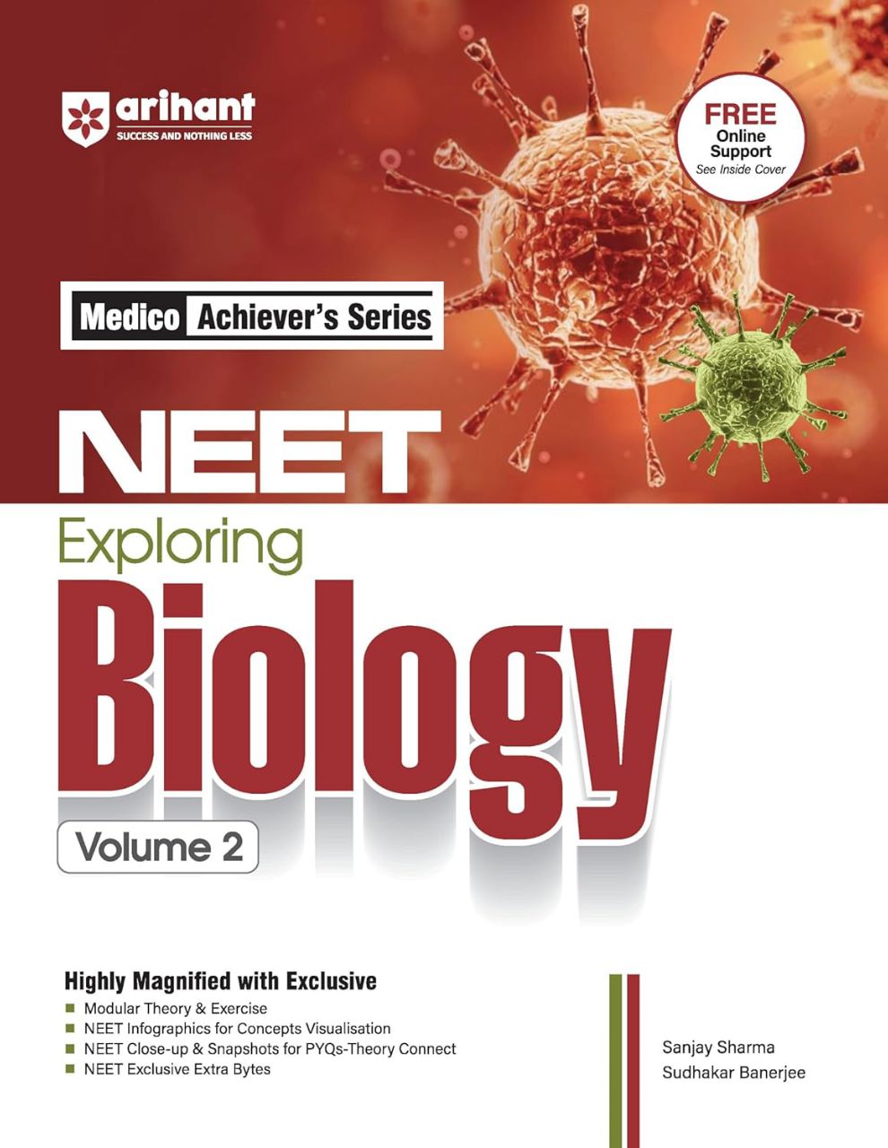 Arihant NEET Objective Biology Volume 2 by Sanjay Sharma & Sudhakar Banerjee | 2025-26 | 9789368407515