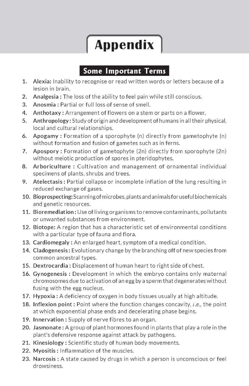 MTG Handbook of Biology For NEET, CUET, Boards & Various Competitive Exams (Class 11 & 12) - NCERT Insight | 9789355558640 view 3