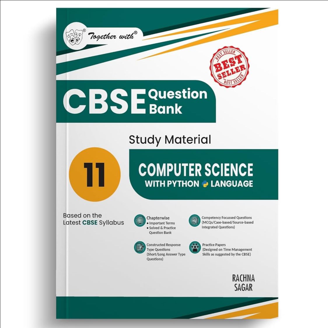 Together With CBSE Class 11 Question Bank Computer Science with Python for 2025-26 Exam | 9789368826248