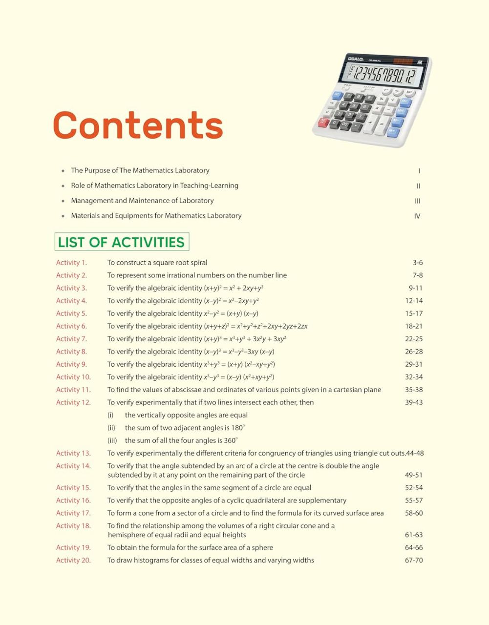Arihant CBSE Class 9 Mathematics Lab Manual | 9789364378390 | F1258 view 2