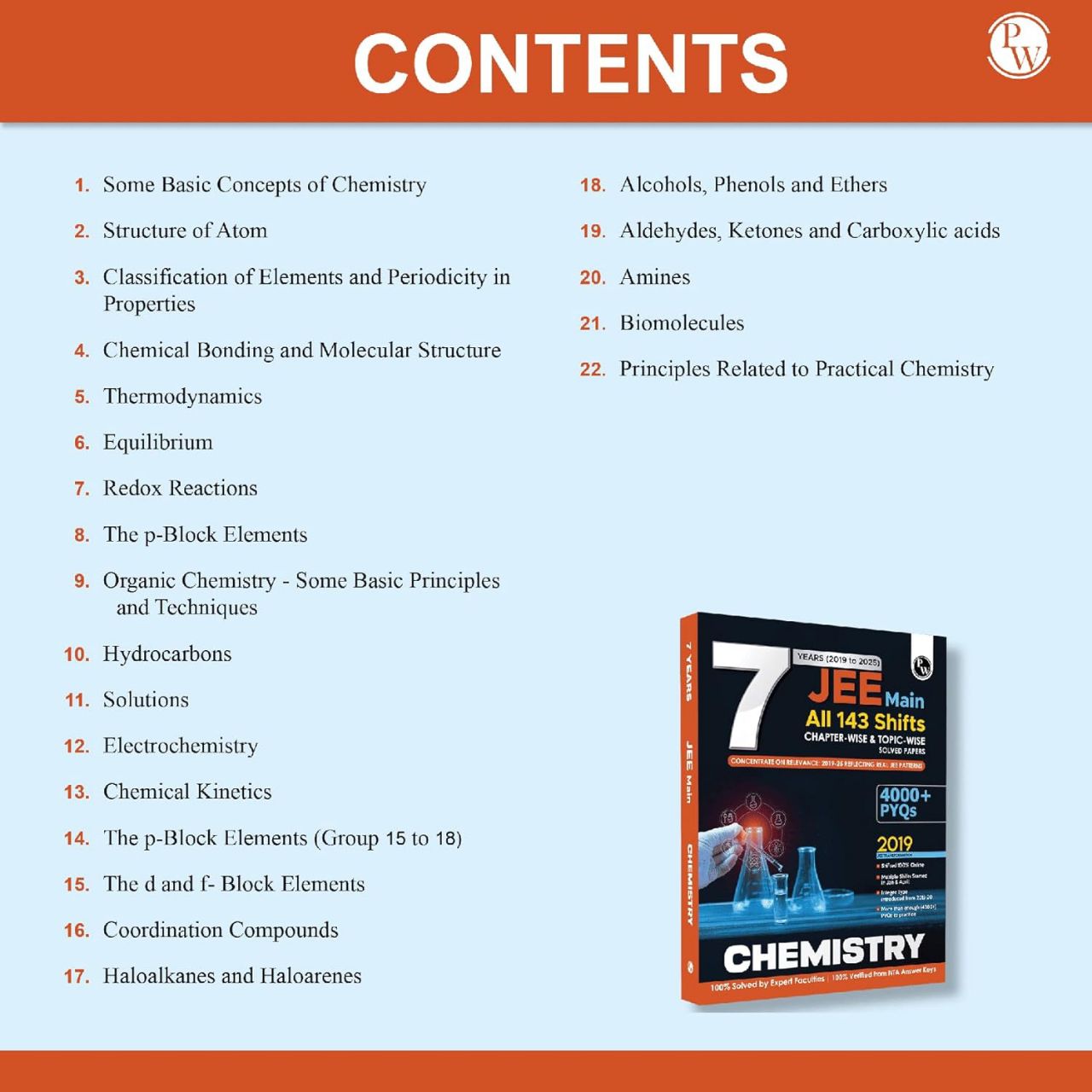Physics Wallah PW JEE Main 7 Years (2019 - 2025) Chemistry Previous Years Solved Papers Chapterwise and Topicwise PYQs For JEE Main 2026 Exams | 9789368975816 view 3