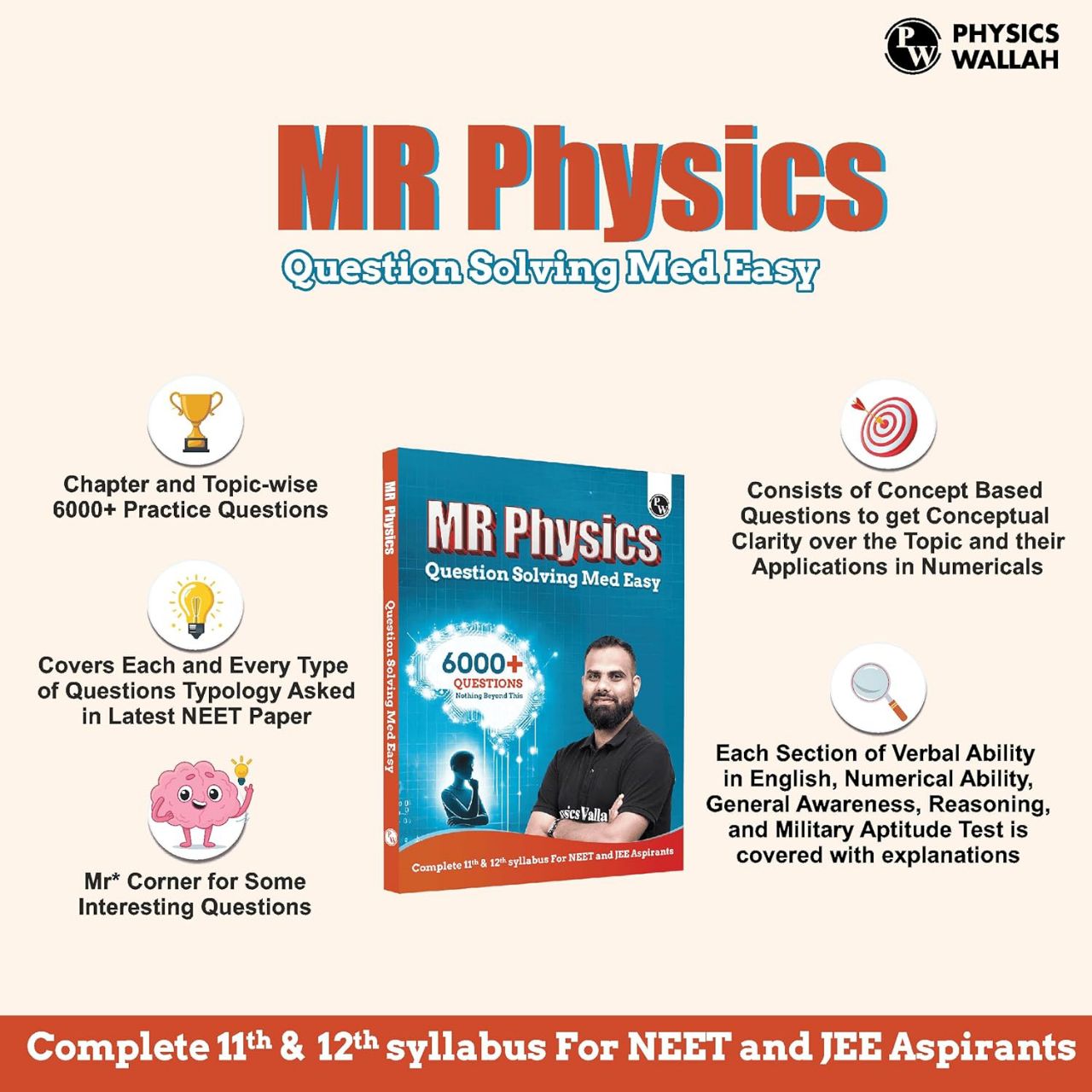 Physics Wallah PW MR Physics Questions Solving Med Easy | 9789371531382 view 2