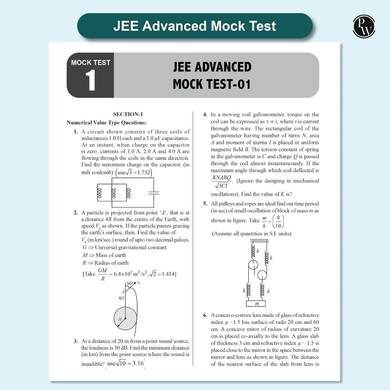Physics Wallah PW Absolute JEE Advanced Physics 2500+ Questions For 2025 Exam | 9789368972525 view 5