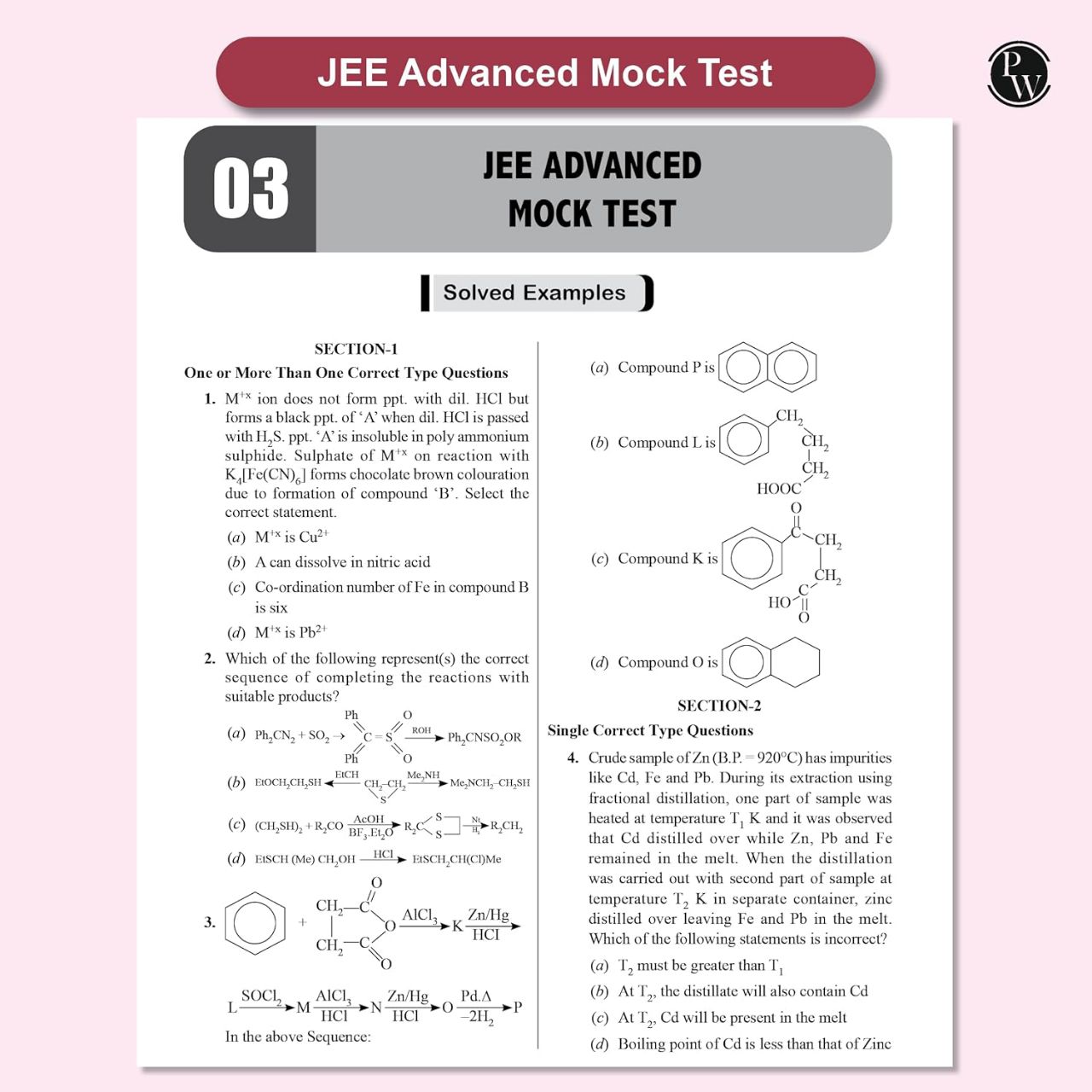 Physics Wallah PW Absolute JEE Advanced Chemistry 2500+ Questions For 2025 Exam | 9789368976554 view 5