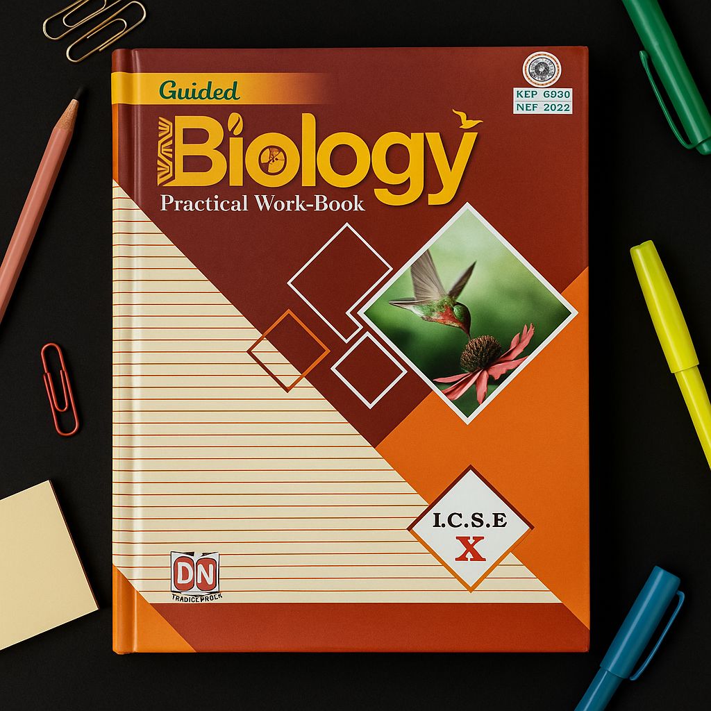 DN ICSE 10 Guided Biology Lab Manual File | 9788193926383