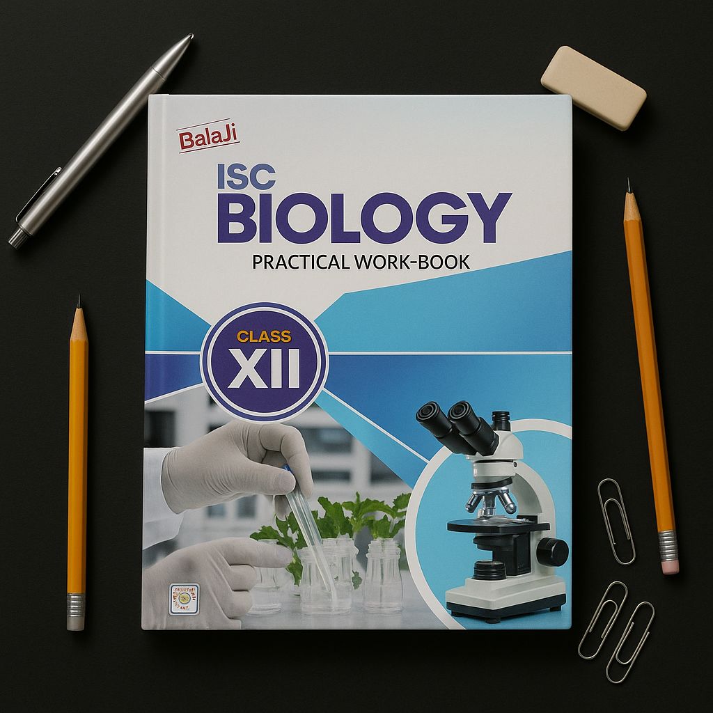 Balaji ISC 12 Biology Lab Manual | 9789368023463