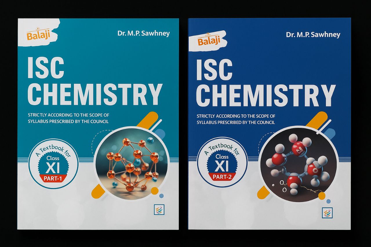 Balaji ISC Chemistry 11 Part 1 & 2 by MP Sawhney 9789384934330