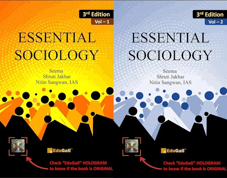 IAS Nitin Sangwan and 2 more
Essential Sociology 3rd ED (Two Volumes) | 9788195913695