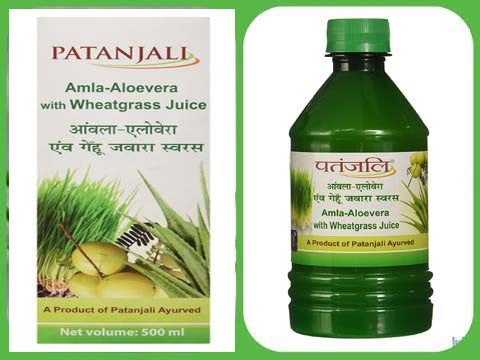 AMLA ALOEVERA JUICE WHEAT GRASS 500 ML view 3