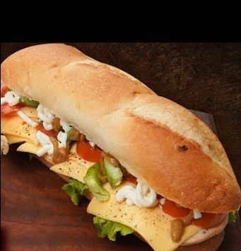 Chicken Salami Sandwich