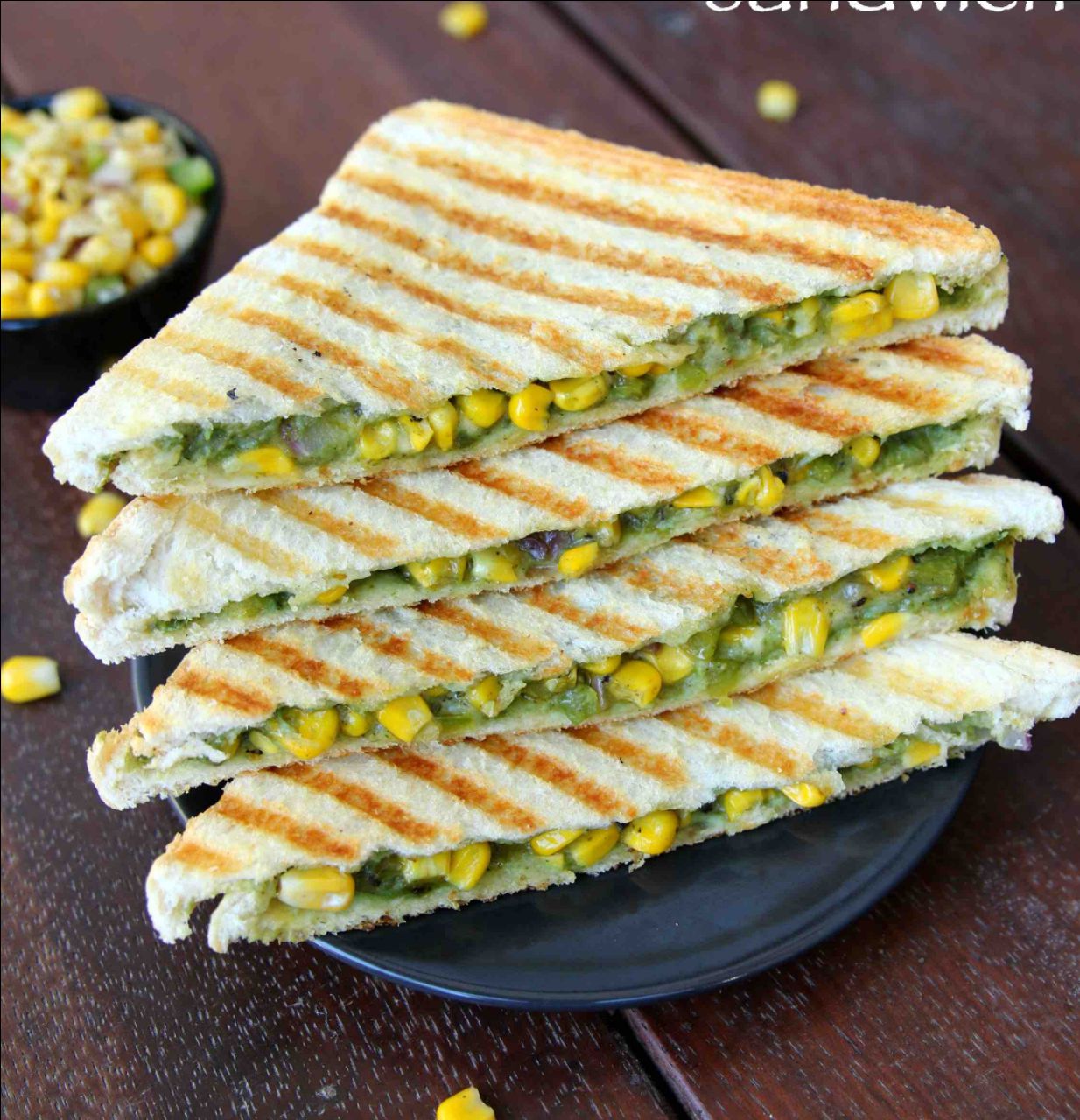 Cheese Corn Sandwich