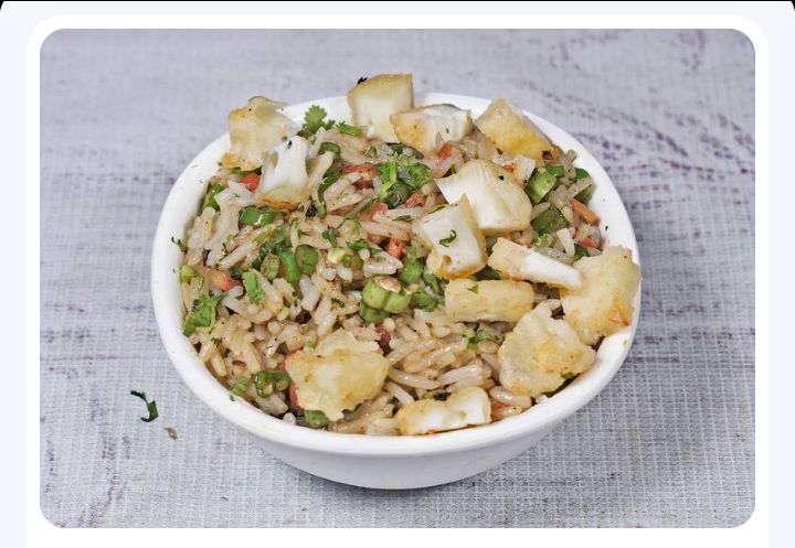 Paneer Fried Rice Half