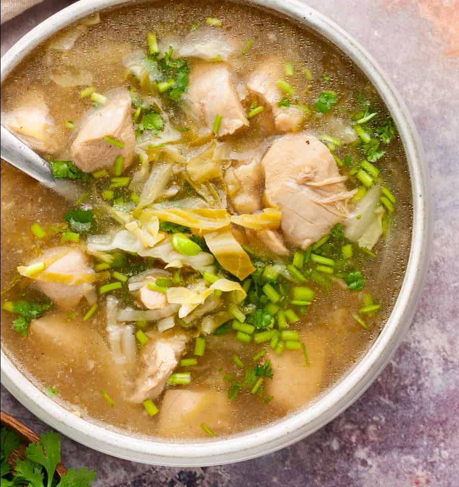 Chicken Lemon Coriander Soup
