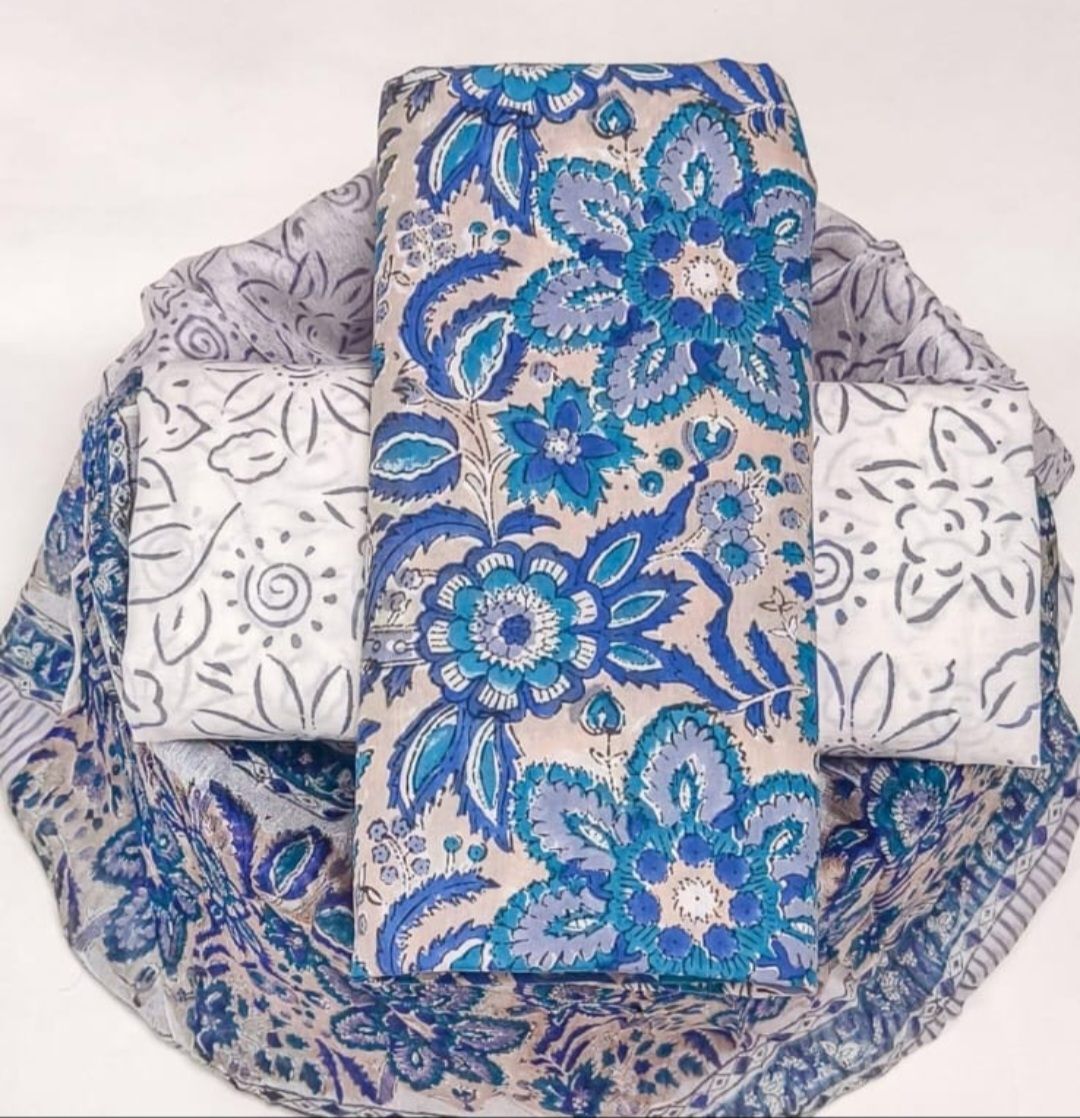 Jaipur Cotton Suits Materials ( Unstiched) view 4