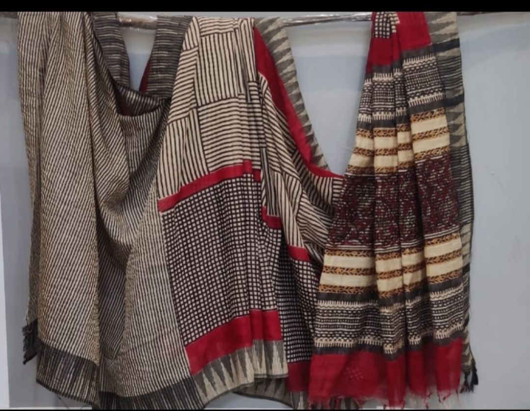 Mulmul Cotton Saree New view 4