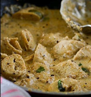 Veg Afghani Chaap Gravy, Half