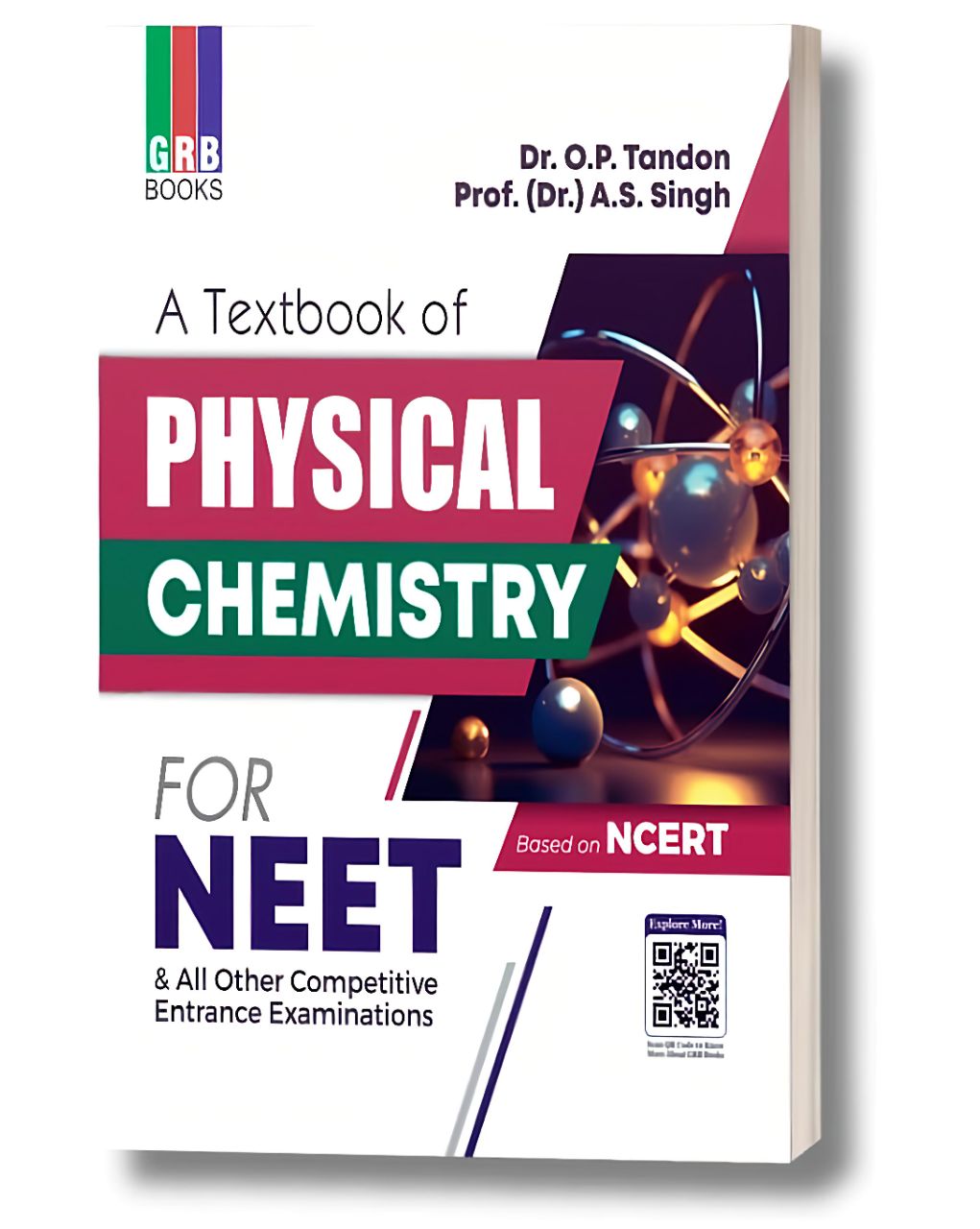 GRB A Textbook of Physical Chemistry for NEET By Dr. O P Tandon | 9788196987633