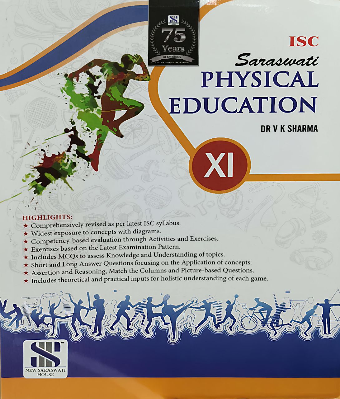 Saraswati Physical Education Textbook for Class XI | 9789353628475