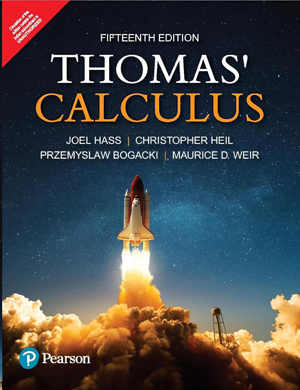 Pearson Thomas Calculus 15th Edition | 9788119896608