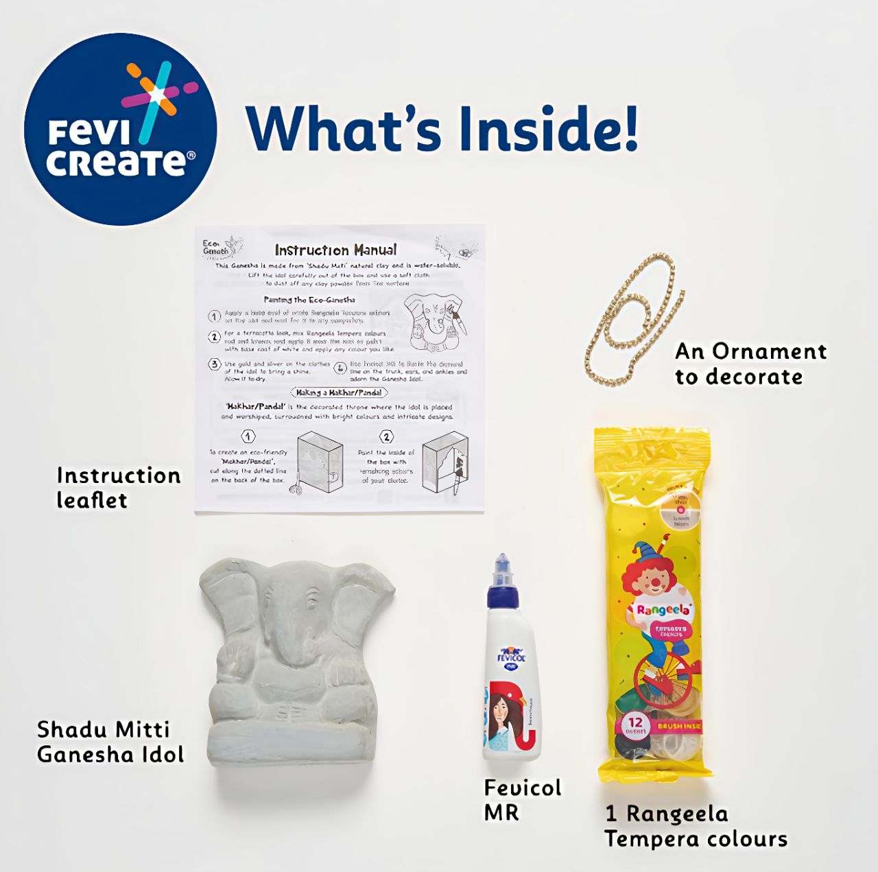 Pidilite Eco Friendly Ganesha Kit view 4