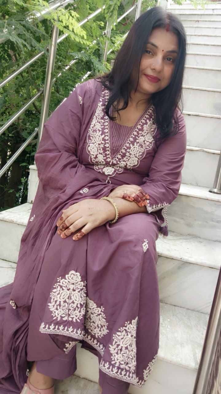 Embroidered Salwar Suit view 3