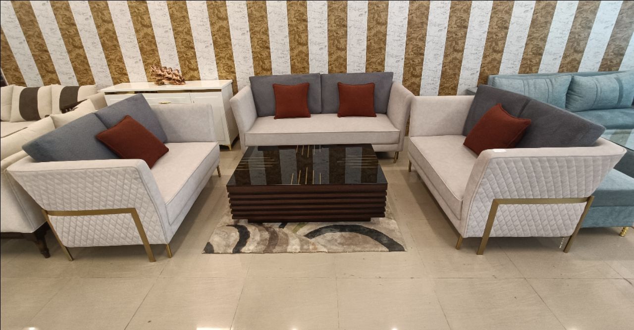 The Ashton Modern Tufted Sofa Set view 2