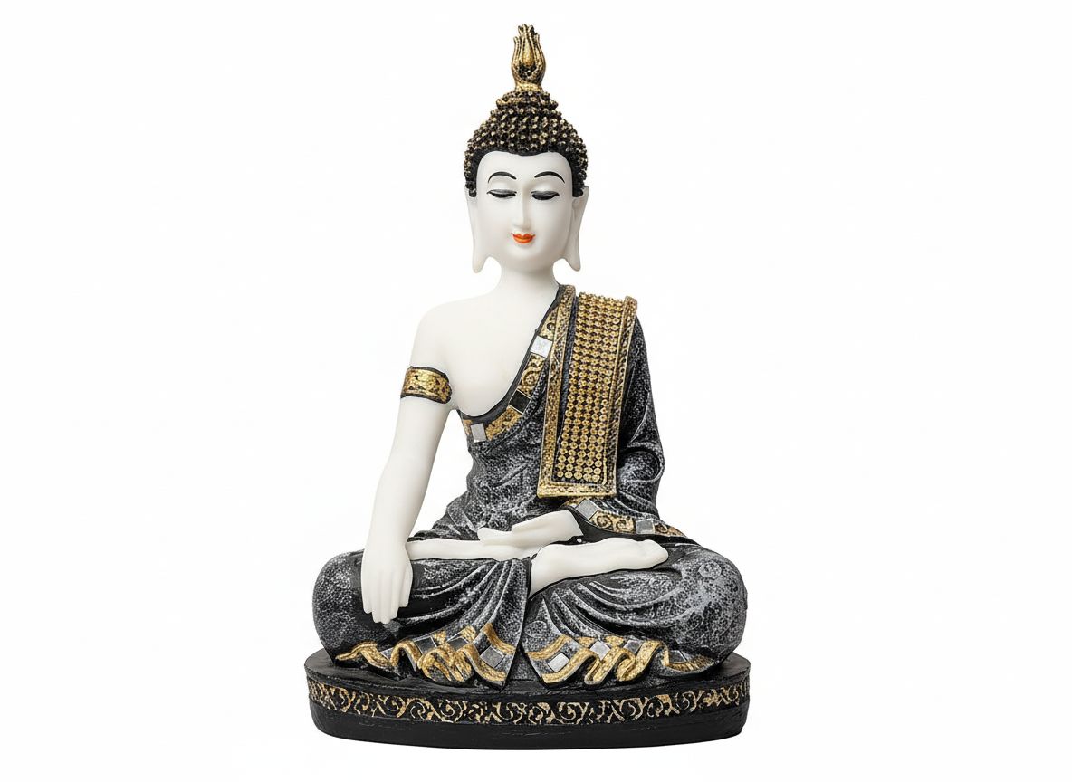 Buddha Sitting 10" Code:DPLVM109 view 2