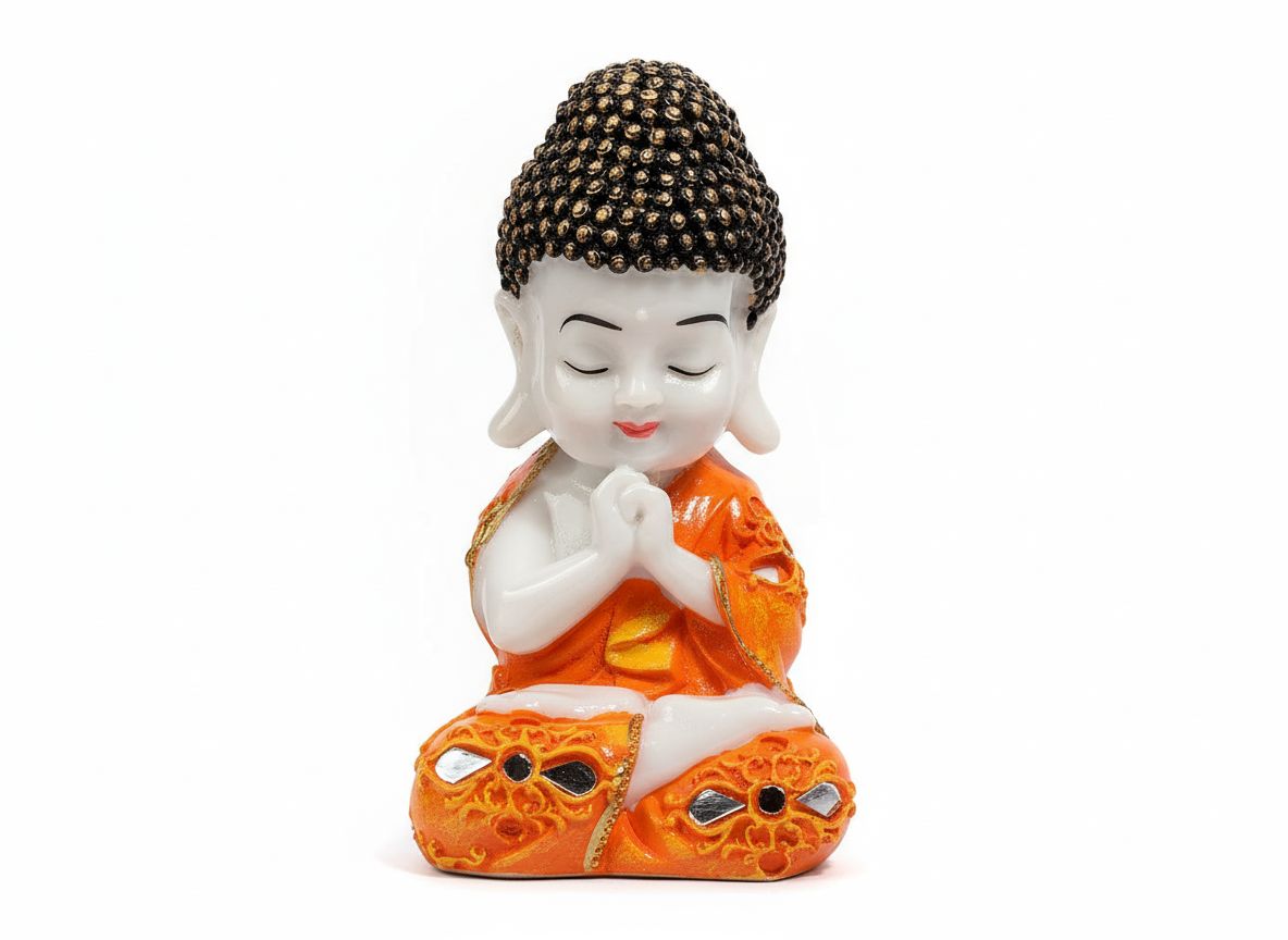 Buddha Monk Glossy 8" Code:OND014 view 3