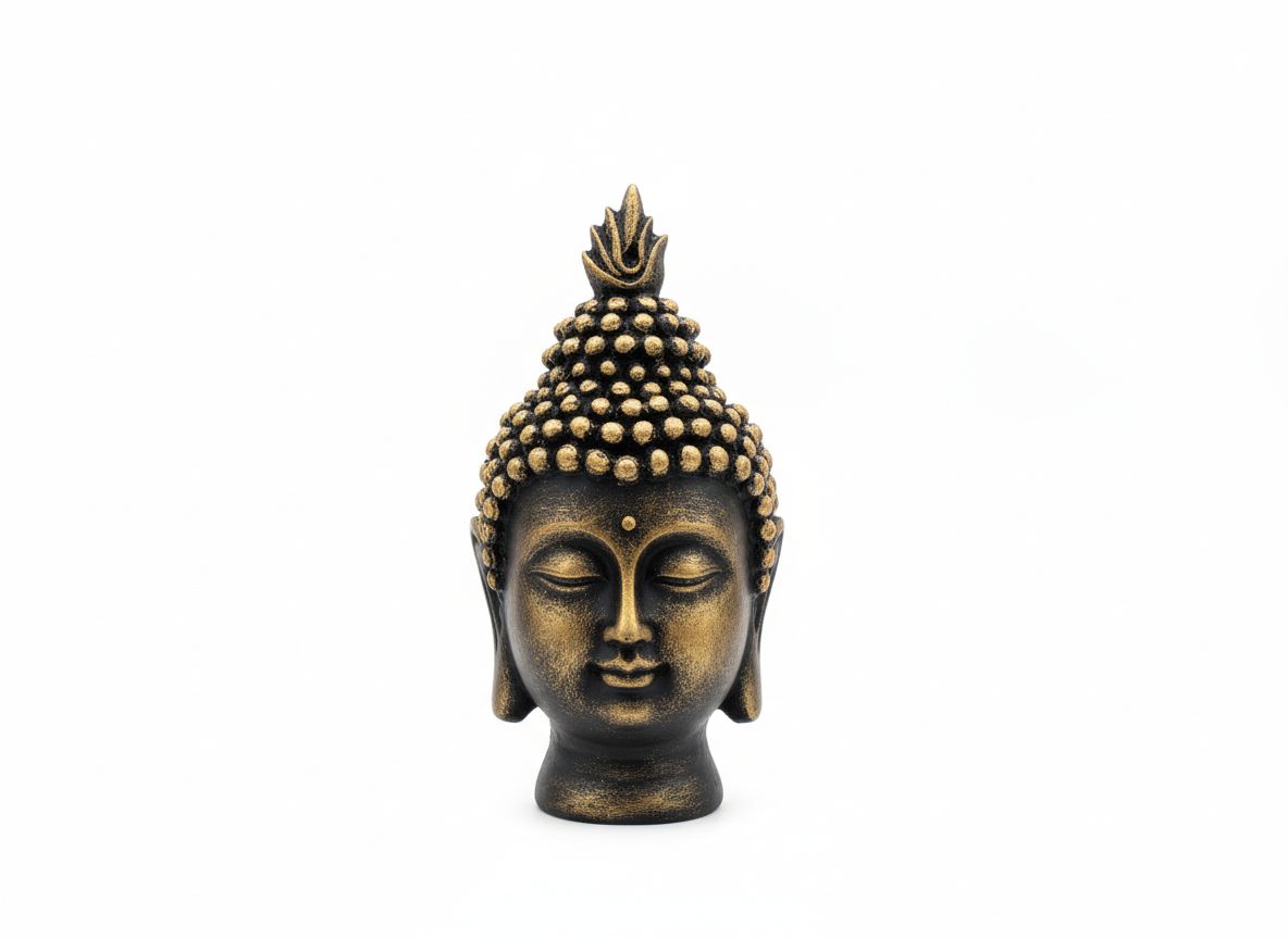 Buddha Head 5" Code:DPLVM140 view 4