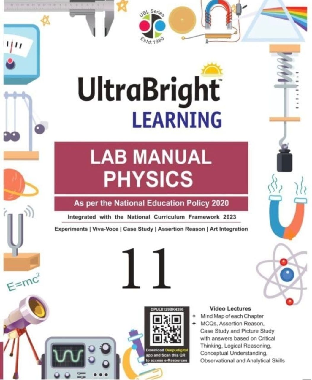 UltraBright Lab Manual Physics for Class 11