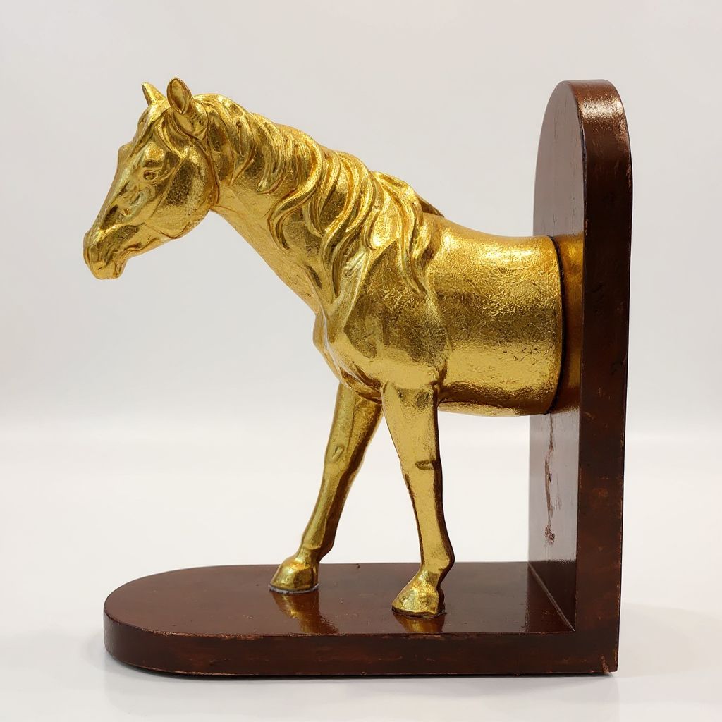 Split Golden Horse 9/16" view 3