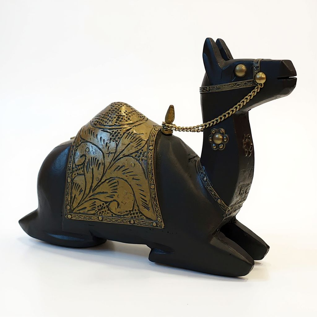 Decorative Camel Figurine 5/7" view 2