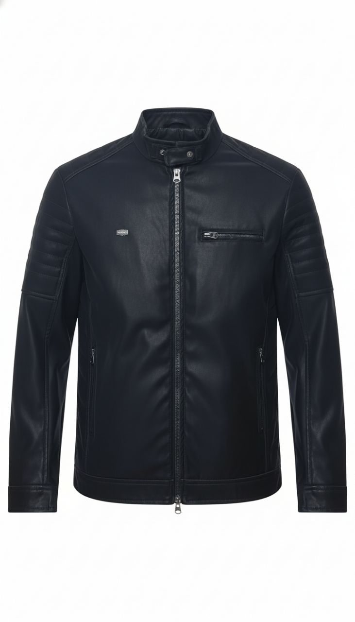 Mens Leather Jacket view 2