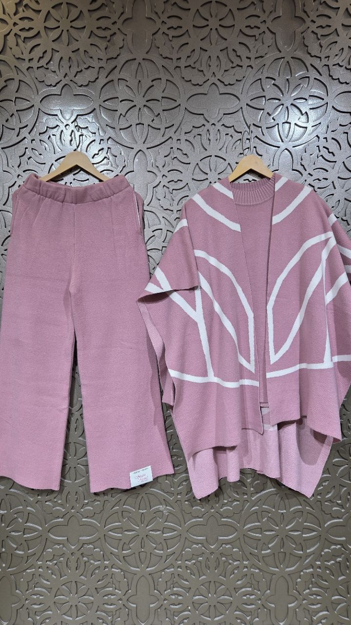Elegant Pink Pant Suit view 2