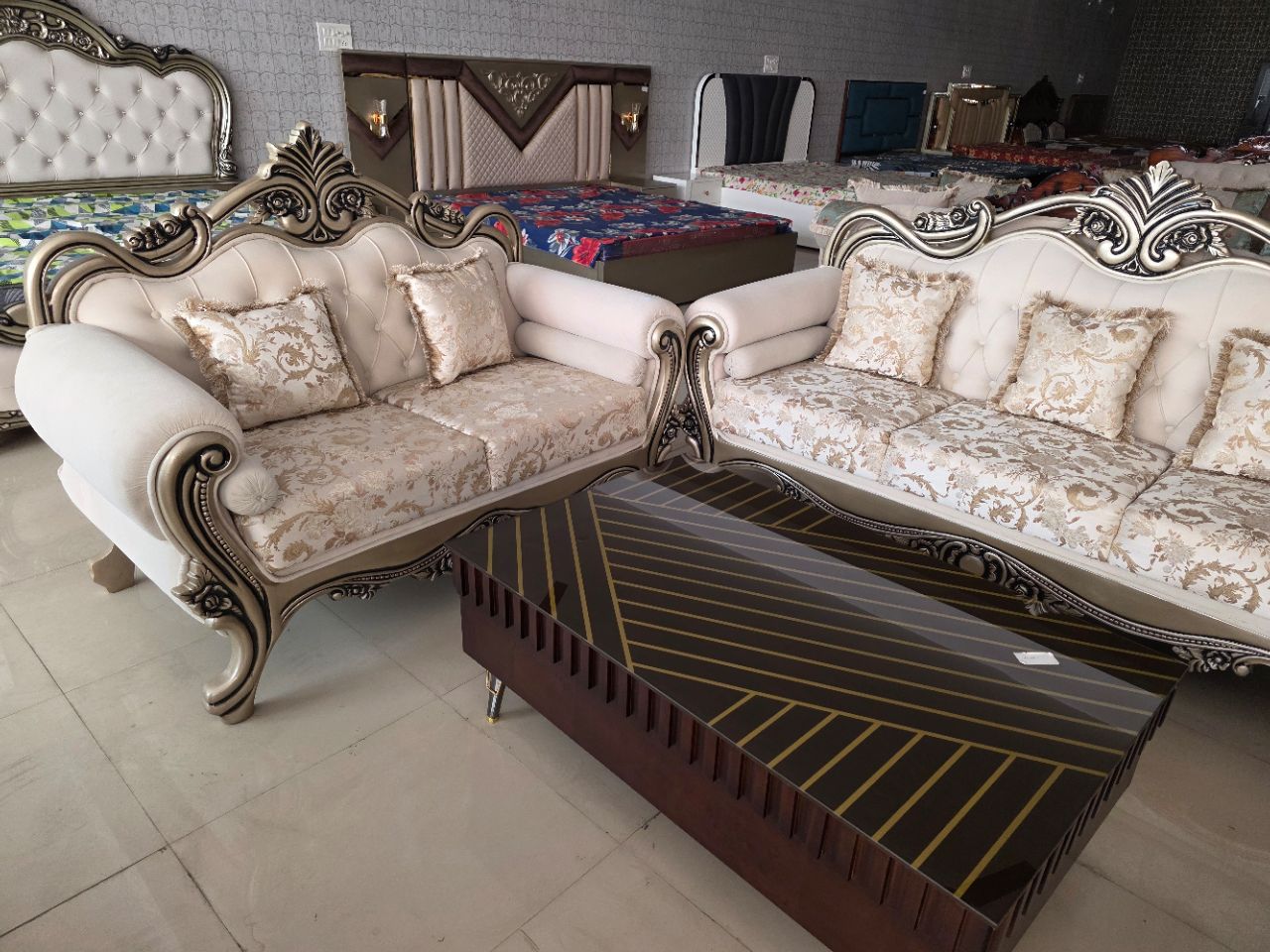 Elegant Royale Sofa Set view 2