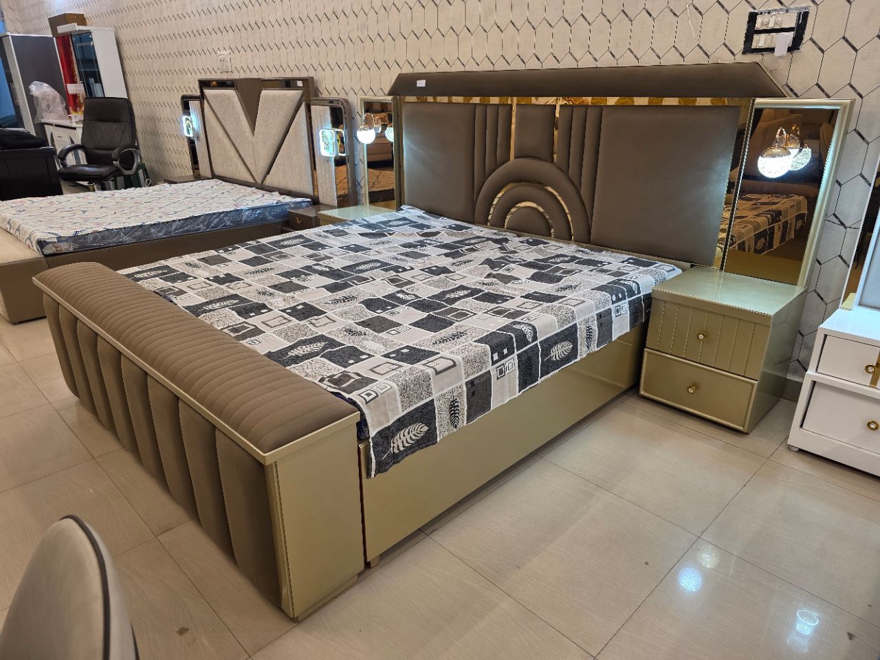 Opulence Arc Storage Bed view 6