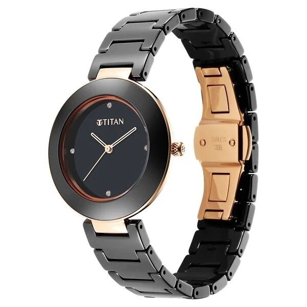 Titan Women Watch NT95189KC02 CERAMIC view 3