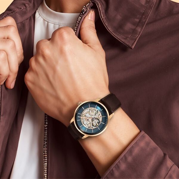 Titan Automatic Watch NT90110WL04 view 6