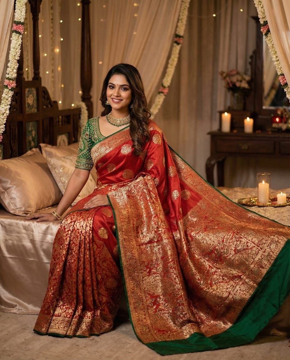 Traditional Silk Saree view 2