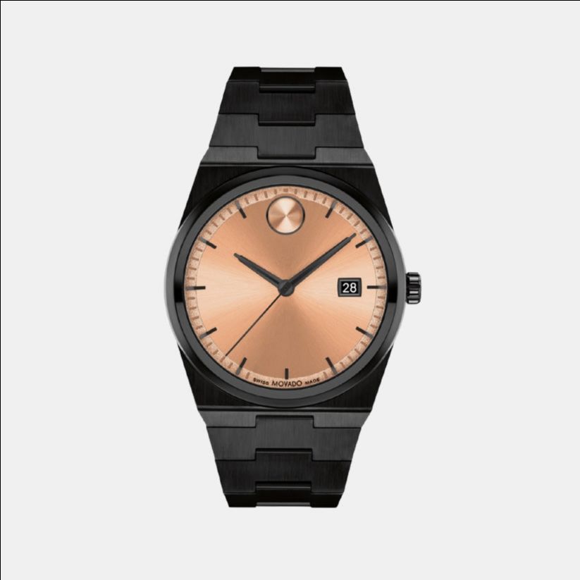 MOVADO Museum Rose Gold Watch