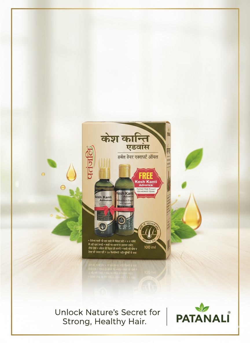 Kesh Kanti Advance Hair Oil ( Get 1 K.K Advance Shampoo Free)