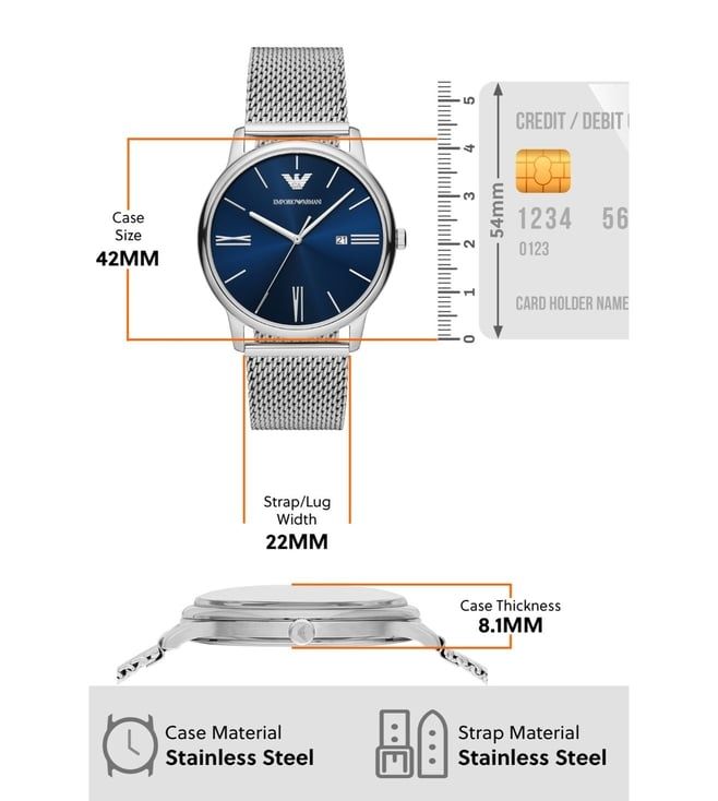 Emporio Armani Mens Watch AR11571 view 6