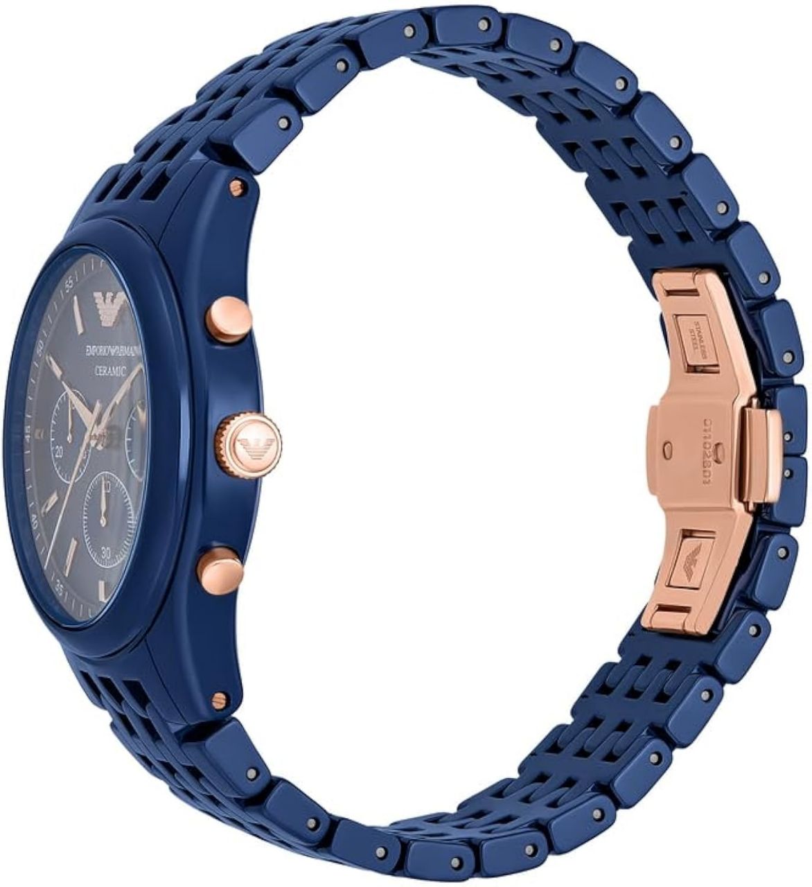 Emporio Armani Ceramic Watch AR70016I view 2
