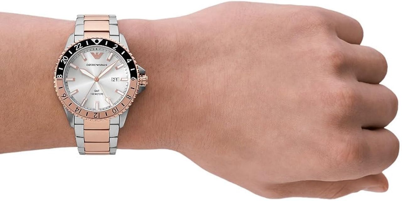 Emporio Armani GMT Watch AR11591 view 2