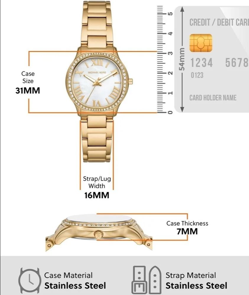 Michael Kors Gold Women Watch MK4822 view 4