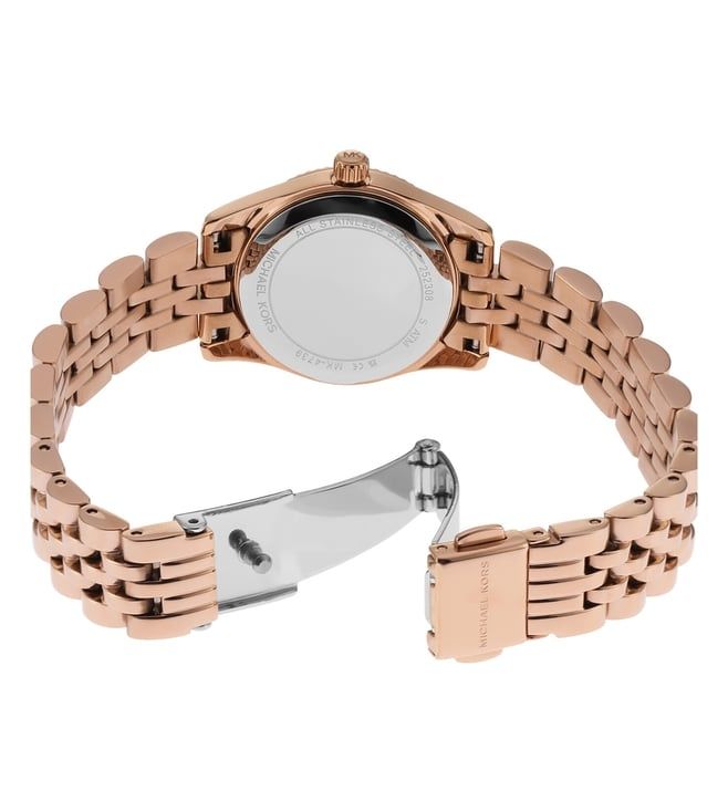 Michael Kors Rose Gold Watch MK4739 view 2