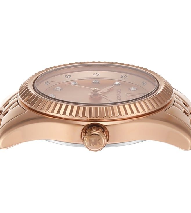 Michael Kors Rose Gold Watch MK4739 view 4