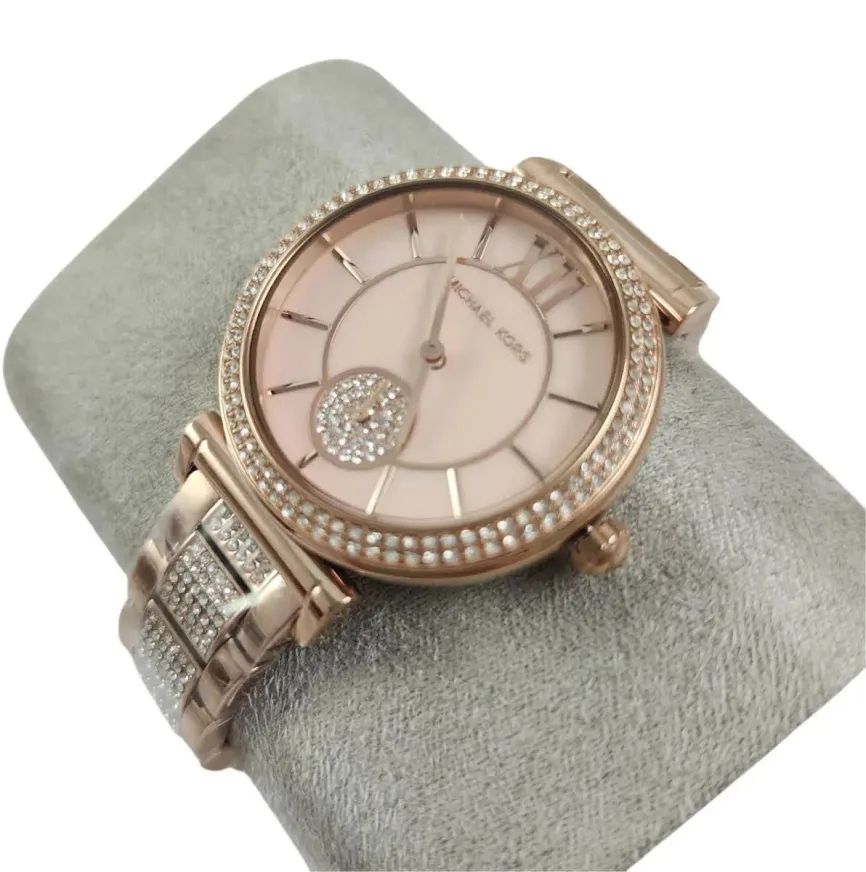 Michael Kors Rose Gold Watch MK4617 view 2