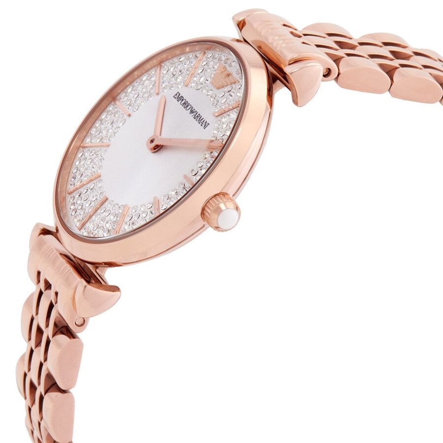 Emporio Armani Rose Gold Watch AR11446 view 2