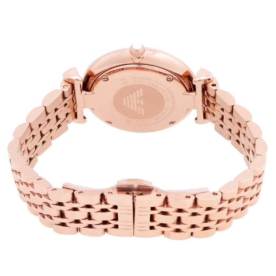 Emporio Armani Rose Gold Watch AR11446 view 3